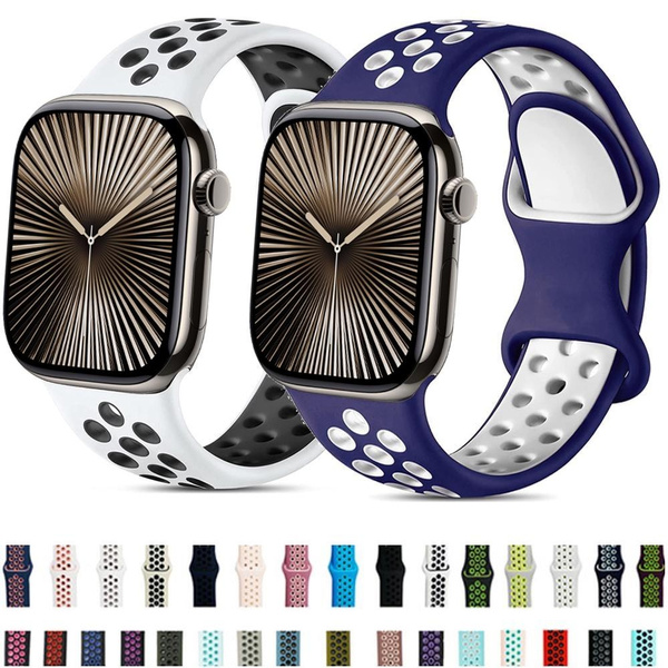 Silicone Sport Strap Band for Smart Watch Ultra 2 /Ultra 49mm 9 8 7 6