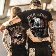 boyfriendandgirlfriend, skull, skulltshirt, skullshirt