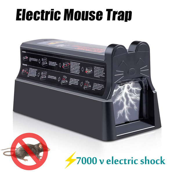Electric Mouse Trap Killer Reusable Electronic Mice Trap Rat Kill