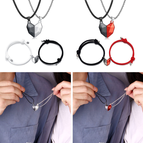 Magnetic Necklace Set  Matching necklaces for couples