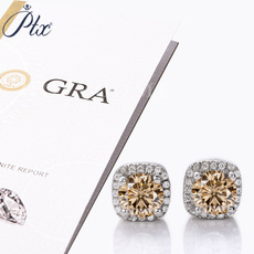 moissanite, goldplated, DIAMOND, moissanitejewelry