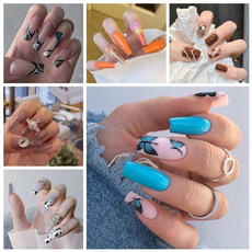 butterfly, ballerina, Fashion, nail tips