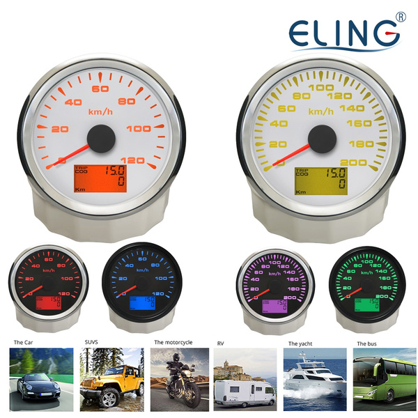 Autometer Gauges Smths Replca Kt- Elec Temp Ol Fuel Amp Gauge Speedometer 4 In 1 Car Seat - Foto 6