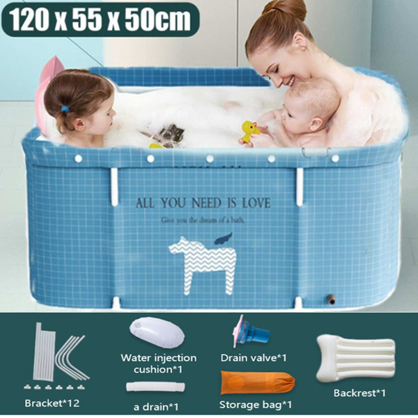 Bath Bucket, Adult Folding Bath Bucket, Household Full Body Bath