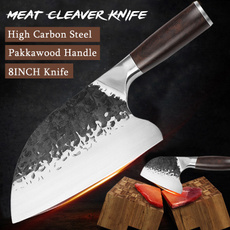 Steel, forgedhandmadeknife, slicingknive, Outdoor