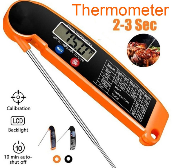 Digital Meat Thermometer Oil Liquid Oven Digital Temperature Cooking