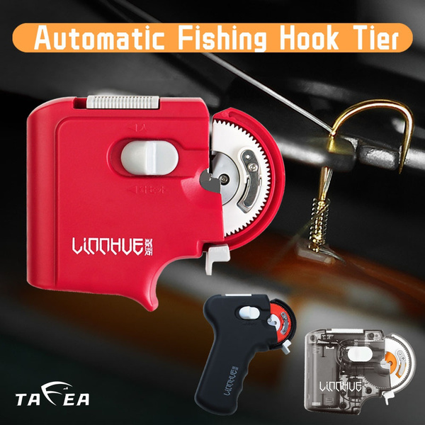 Fast Fishing Hooks Line Tying Device Equipment tool accessories The New  Automatic Electric Fishing Hook Tier,Outdoor Automatic Fishing Line Winder  Portable Electric Battery Operated Hook Tier Tying Tools,Novice simple  operation