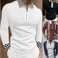 plaid, Shirt, Long sleeved, Polo T-Shirts