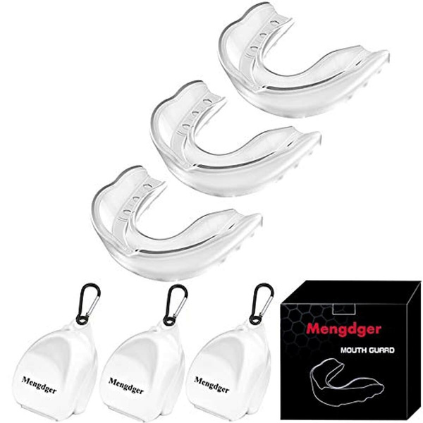 Mengdger Mouth Guard Sports Youth Football Mouthguard Kids Adults