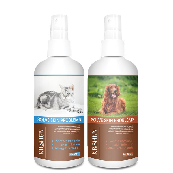 10/20/30/50ml Skin Itch Relief Spray for Dogs and Cats for Dry Itchy