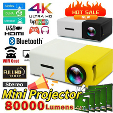 Mini, projector4k, Video Games, led