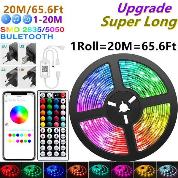 5050 2835 RGB LED strip Smart WiFi Bluetooth IR controller For Room Decoration