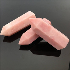crystalpoint, pink, quartz, wand
