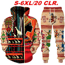 3D hoodies, Two-Piece Suits, Hoodies, Ethnic Style