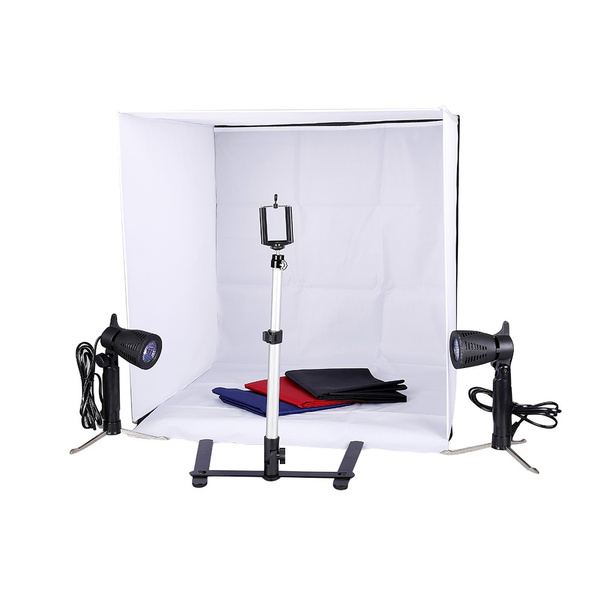 Kshioe 24" Light Room Photo Studio Photography Lighting Tent Kit