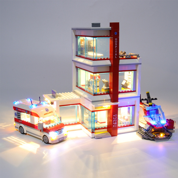 LED lighting Kit for LEGO 60204 City Hospital Not LEGO Bricks Wish