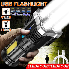 Flashlight, Outdoor, usbchargingflashlight, usb