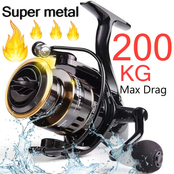 NEW 70kg Fishing Reel with 18+1BB 5;2;1 Carbon Bait Projection Left and