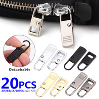 2/5/10/15/20PCS New Alloy Universal Zipper Puller for Clothing Zip ...