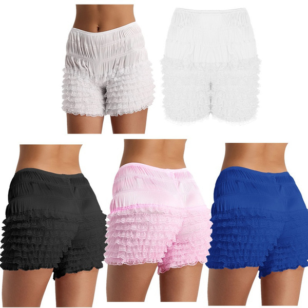 Lace Pettipants With Elasticized Waist – Long