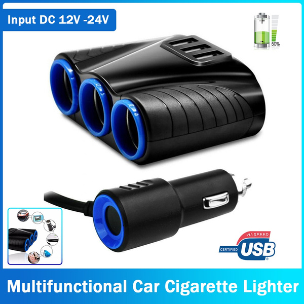 car cigarette lighter usb splitter