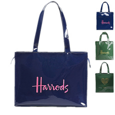 women's shoulder bags, largecapacityhandbag, pvcreusableshoppingbag, Capacity