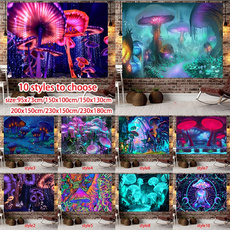 art, hippie, Colorful, Mushroom