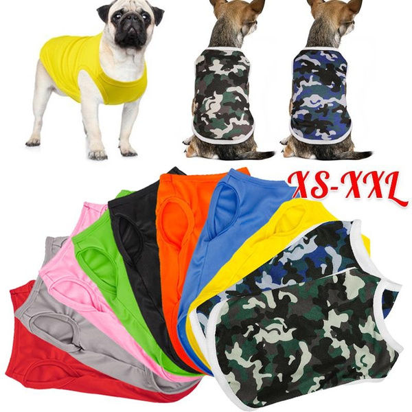 Solid color best sale dog shirts