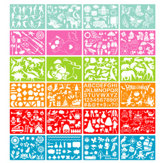 stencil, 24pc, colorfulsprayingstencil, Pets