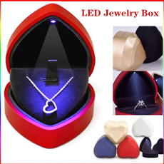 ringorganizer, Box, heartjewelrybox, lights