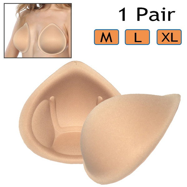 Self-adhesive Silicone Breast Forms Fake Boobs Crossdresser Bra  EnhancerInserts