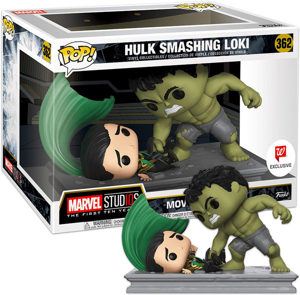 Pop Vinyl Movie Moments Marvel Studios: Hulk Smashing Loki #362 Wish