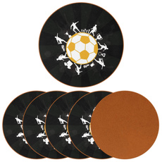 Soccer, Coffee, placematcoaster, Coasters