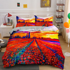 printed, Home & Living, painting, Bedding