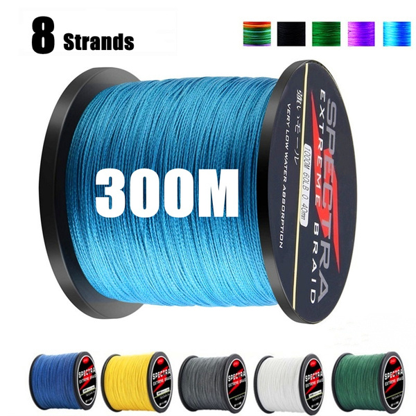 300M Super Strong Green Multifilament Braided Fishing Line 8