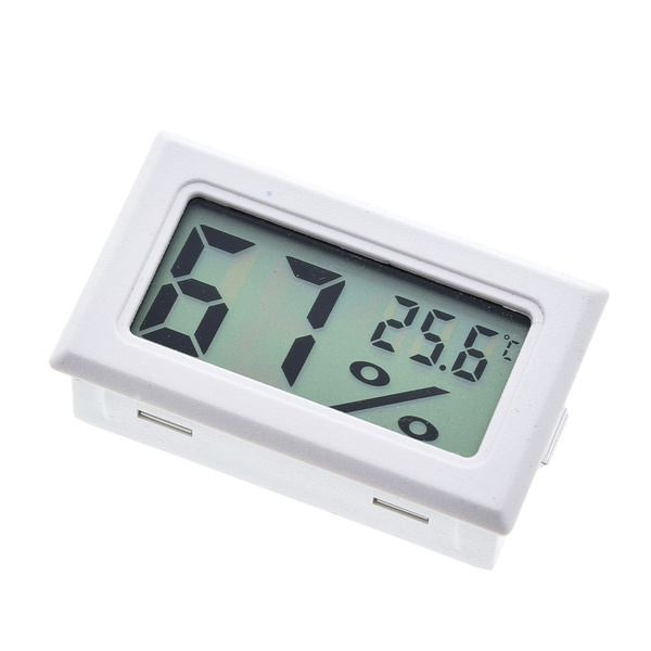 Mini Led Digital Thermometer, Hygrometer, Indoor Temperature
