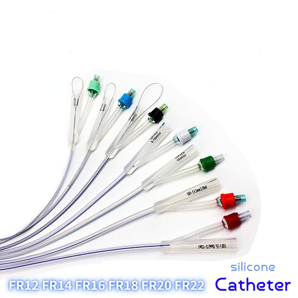 1 pcs medical silicone Foley catheter Urology 2way urinary Clinical ...