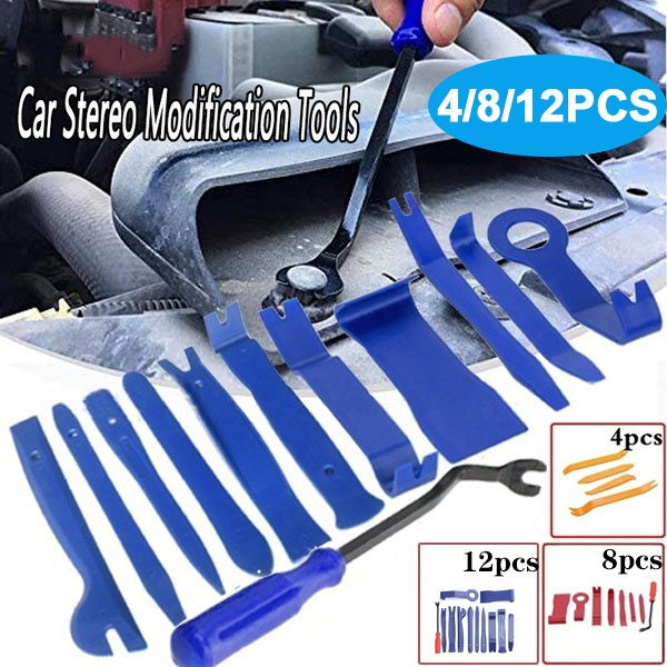 Universal Car Trim Dashboard Removal Tools Set Car Door Pry Interior