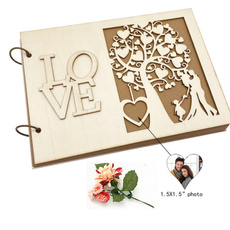 woodenguestbook, weddingpartysuppile, Love, Gifts