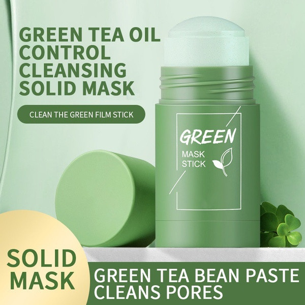 Mud Mask Stick Deep Cleansing Green Tea Eggplant Extract OilControl