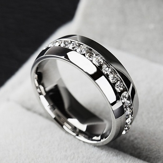 White Gold, Steel, Fashion, wedding ring