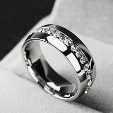 White Gold, Steel, Mode, wedding ring