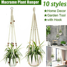 plantpotholder, macrameplanthanger, Plants, hangingbasket