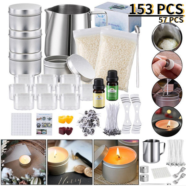 Upgrade Version Candle Making Supplies DIY Candle Making Kit Make Your Own  Scented Candle Gift Set