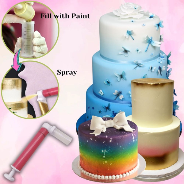 Cake Decorating Airbrushing Kit, Airbrush Spray Tool Supplies for