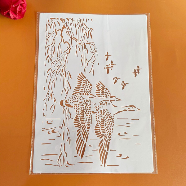 Stencil for Wall Painting Scrapbooking Stamp Album Decorative Embossing ...
