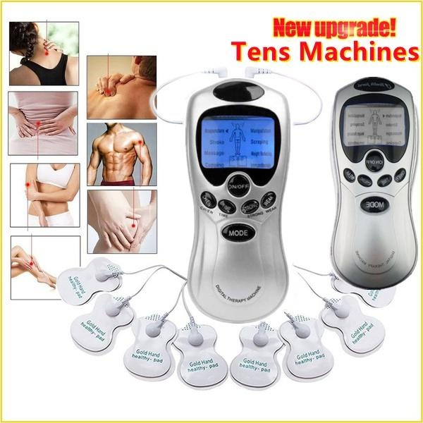 TENS Unit Muscle Stimulator Electric Shock Therapy Massager Back Pain  Relief