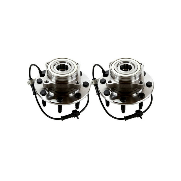 Front Wheel Hub Bearing Assembly Pair 2 for Chevy Silverado 2500 HD ...