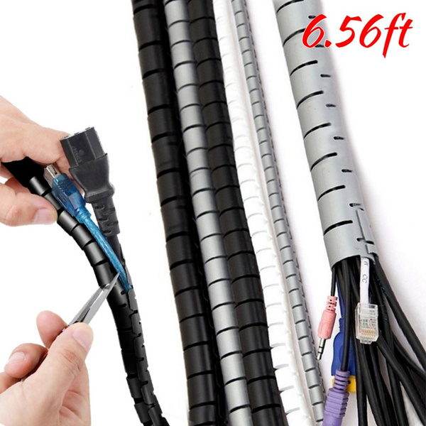 Tube Flexible Cable Management, Flexible Cable Organizer