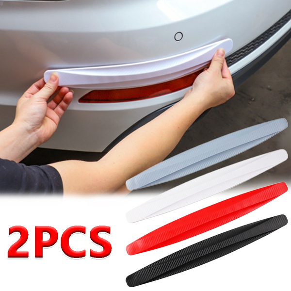 2 Pcs Set Anti Collision Car Bumper Guard Strip Car Sticker Door